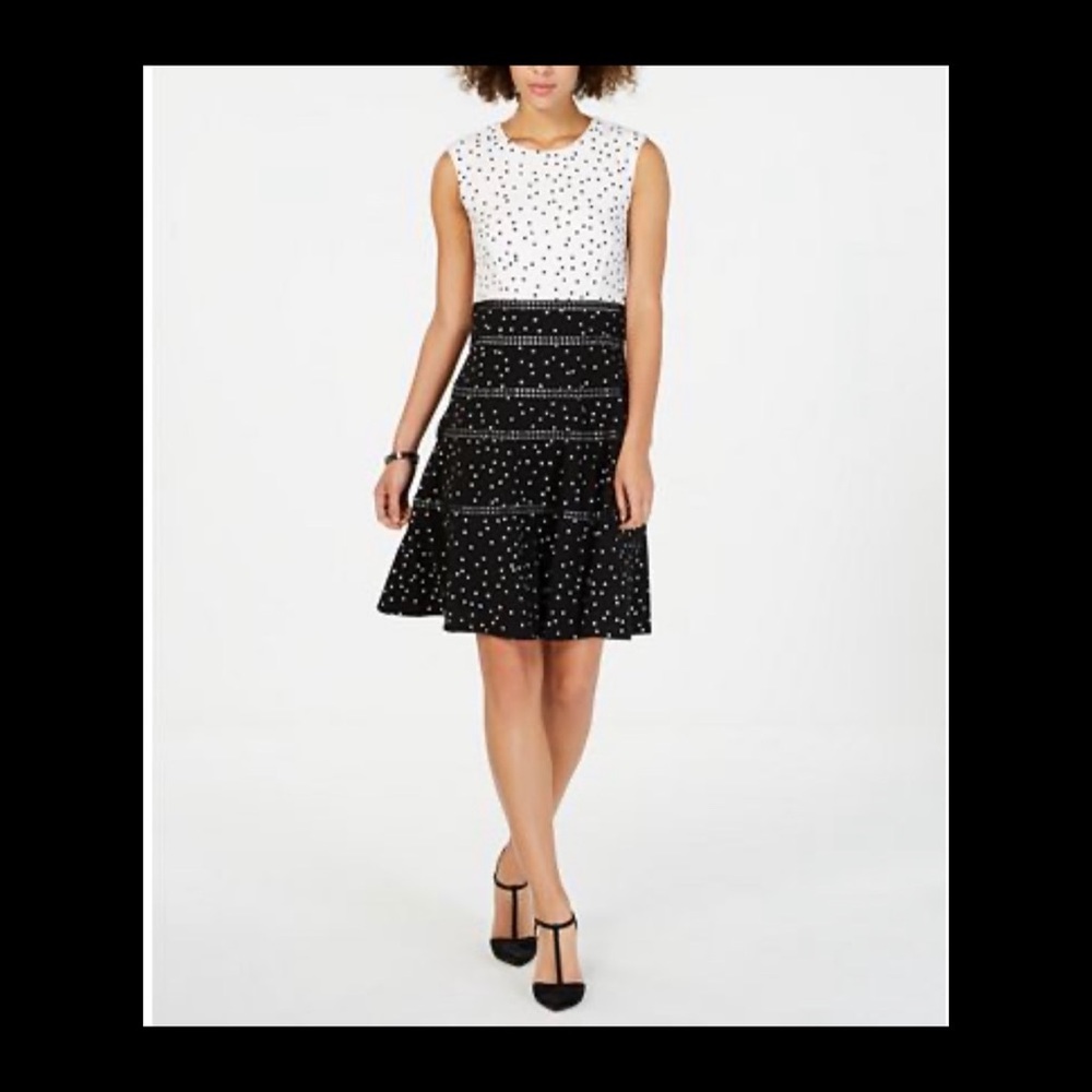 Taylor Polka Dot Swing Dress